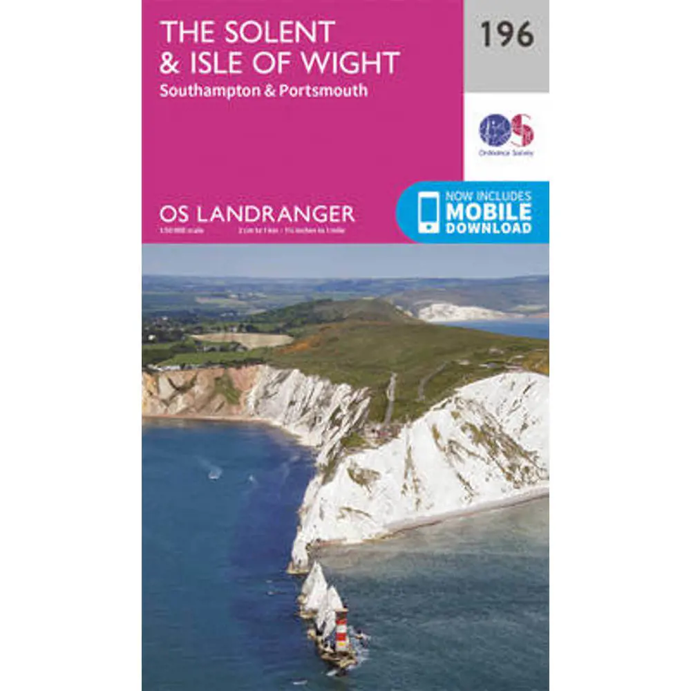 The Solent & the Isle of Wight, Southampton & Portsmouth - Ordnance Survey